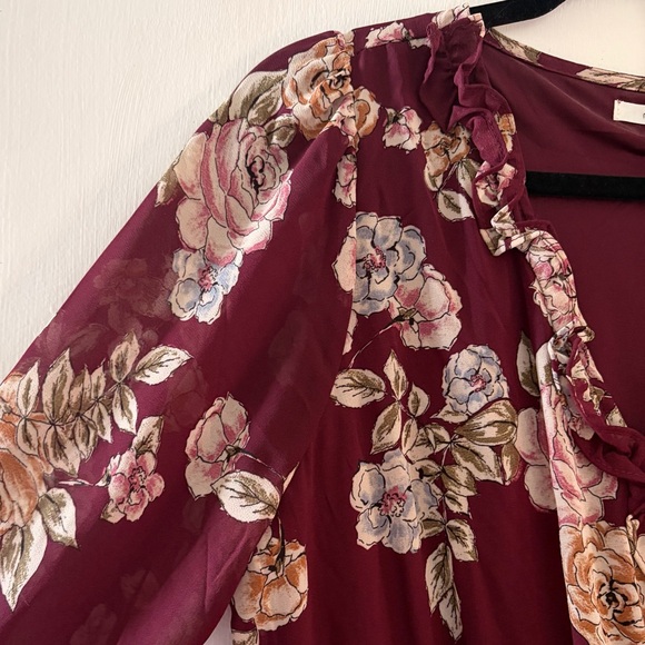 Maurices Long Sleeve Dress Size Large - Picture 5 of 5